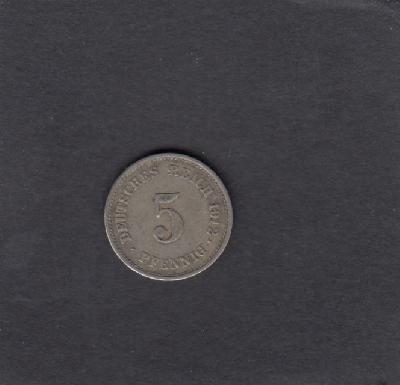 Beschrijving: 5 Pfennig